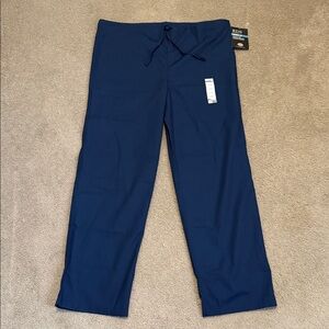 New Dickies Unisex Navy Blue Medical Scrub Pants